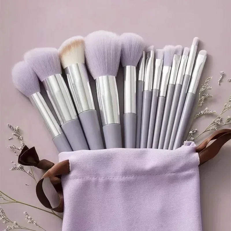 Professional Makeup Brush Set (13/22 pcs) – Eyeshadow & Foundation Brushes