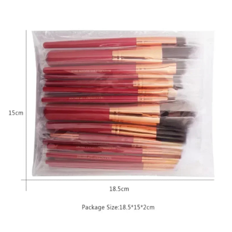 Professional Makeup Brush Set (13/22 pcs) – Eyeshadow & Foundation Brushes