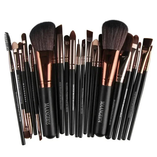 Professional Makeup Brush Set (13/22 pcs) – Eyeshadow & Foundation Brushes